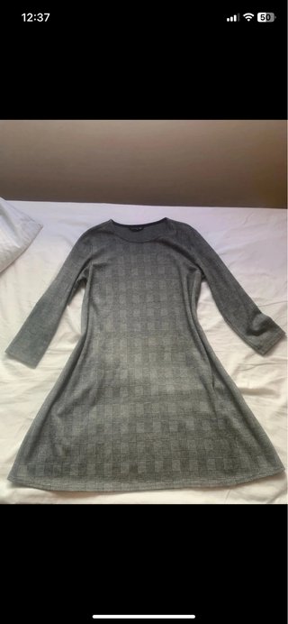 Vestido de cuadros Stradivarius