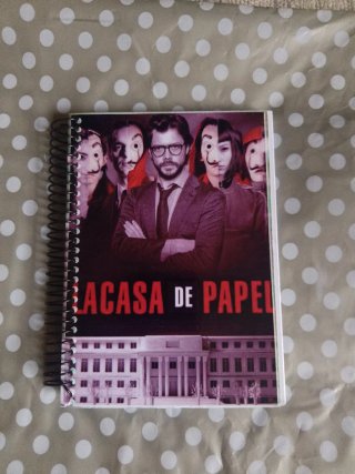 Block de Notas La Casa de Papel