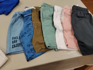 Pantalones de varias tallas son 7 pantalones