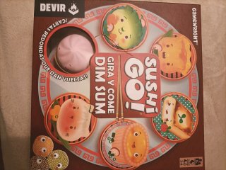 Juego de mesa Sushi Go! Gira y Come Dim Sum