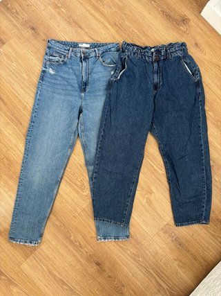 2 Pantalones Vaqueros Talla 42