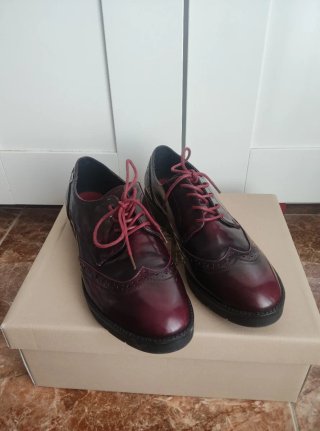 Zapatos Mujer Burdeos Talla 39