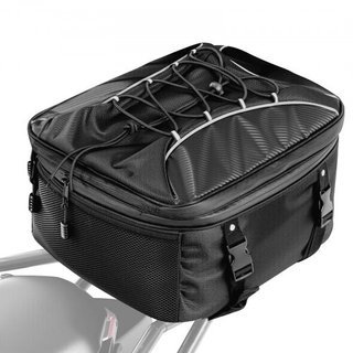 Motorcycle Tail Bag, 22-34 L Expandable Motorcycle