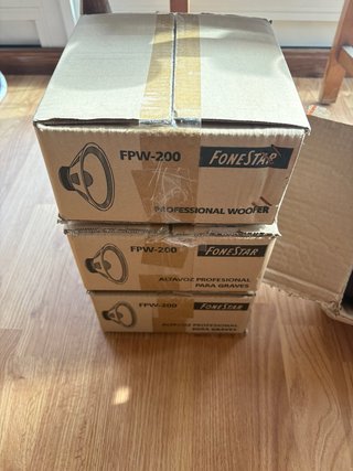4 Altavoces selenium FPW-200