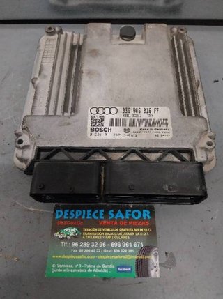 03g906016ff 0281011905 centralita audi a3 52732