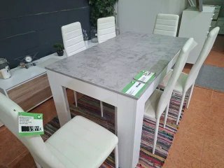 Mesa Extensible y 6 Sillas NUEVO