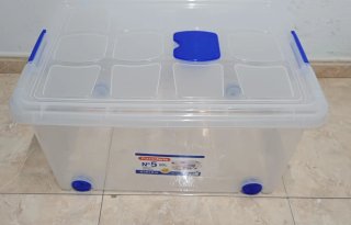 Caja de Almacenaje PlasticForte 57L