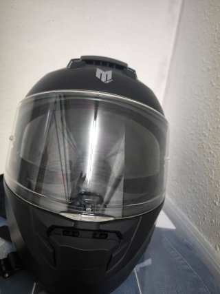 Casco de Moto NZI Negro Mate