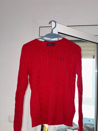 Jersey de punto Polo Ralph Lauren rojo