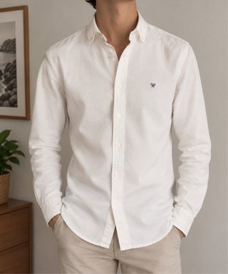 Camisa blanca Silbon