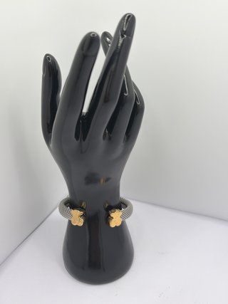 Pulsera Tous de Acero y Oro 18k
