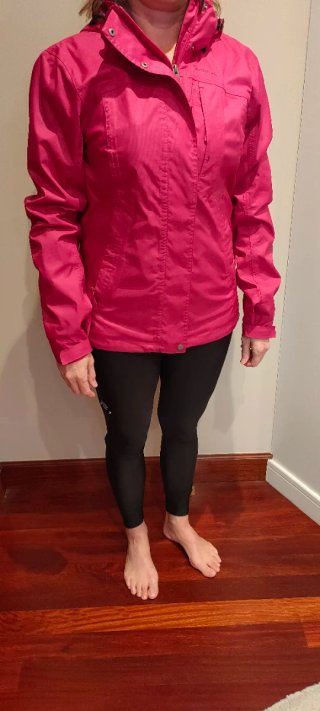 Chaqueta Impermeable Quechua Mujer Talla XS-38