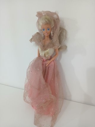 Barbie Vintage Anni 90 con Vestito Rosa