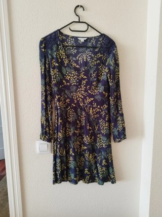 Vestido corto Springfield estampado