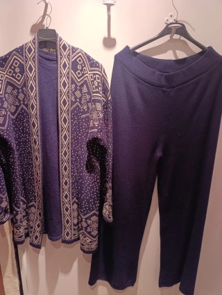 Conjunto de punto azul