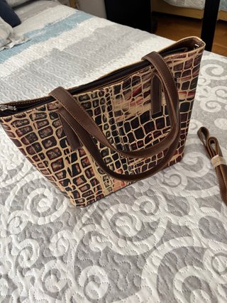 Bolso Estampado Cocodrilo