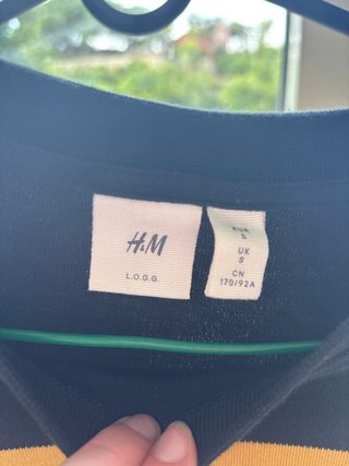 Jersey Oversize H&M Amarillo y Azul