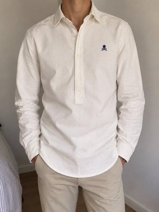 Camisa Blanca Scalpers