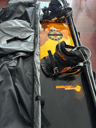 Tabla de Snowboard Wedze con Fijaciones