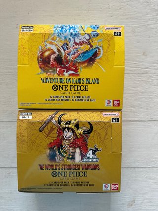 2 Scatole di Carte One Piece Card Game