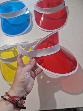 Lote 4 Viseras para el sol. Nuevas