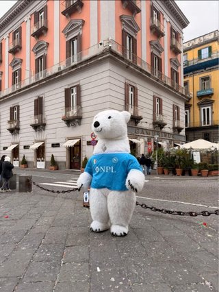 Alquiler Oso Polar Gigante