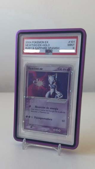 Carta Pokémon Mewtwo ex 101/101 PSA 9 Mint