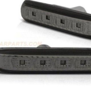 Intermitentes laterales Led para BMW E46 Ahumados
