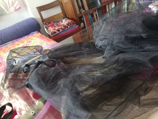 Capa de Halloween Negra