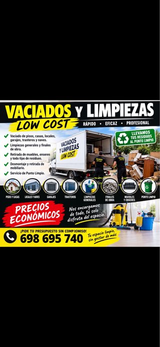 Limpiezas y vaciados