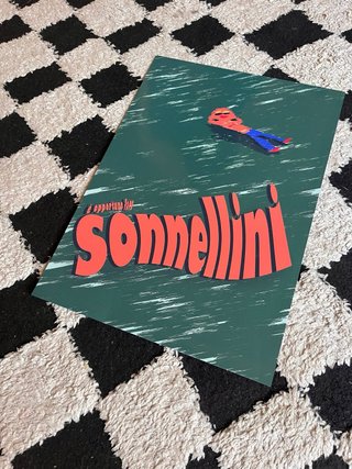 Poster illustrato Sonnellini