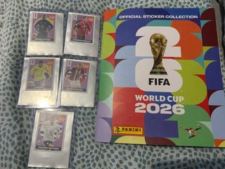 Álbum del Mundial COMPLETO 2026 y EXTRA STICKER