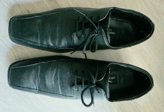 Zapatos de vestir John Holden negros