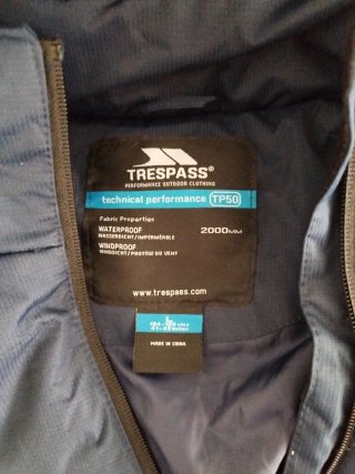 Abrigo de nieve Trespass azul