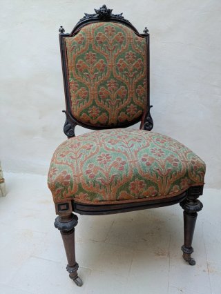 Sillones Antiguos de Nogal Siglo XIX