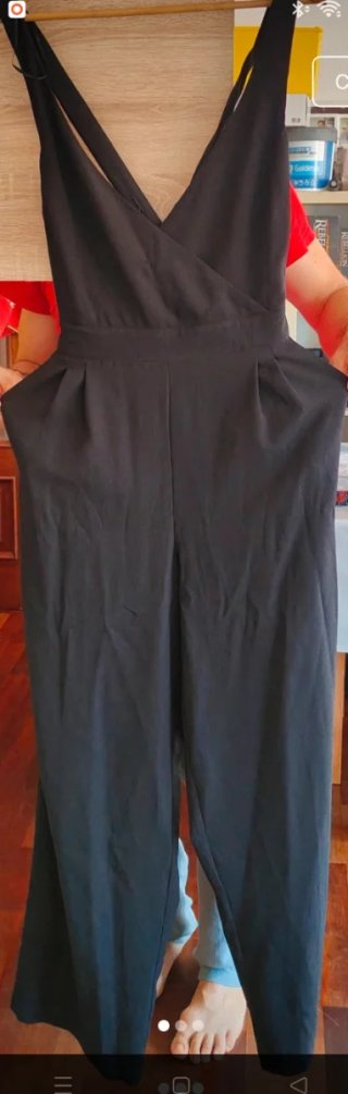 MONO LARGO NEGRO Pull&Bear XL