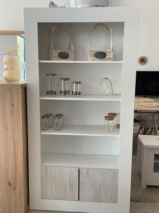 ESTANTERIA BLANCA NUEVA 5 NIVELES ULTIMA