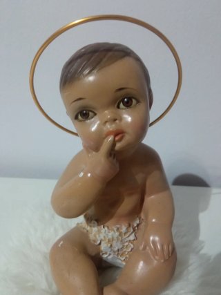 Figura de Niño Jesús en Escayola