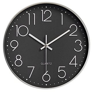Reloj de Pared Nutabevr 30 cm Negro