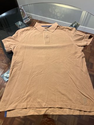 Polo Massimo Dutti Beige Talla L