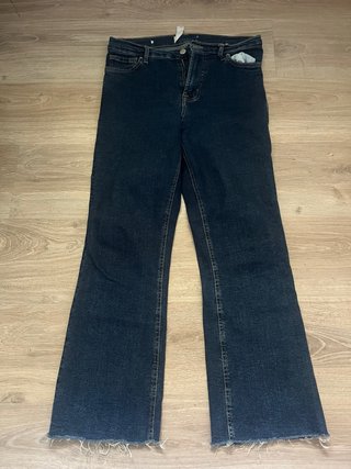 Vaqueros Mango Azul
