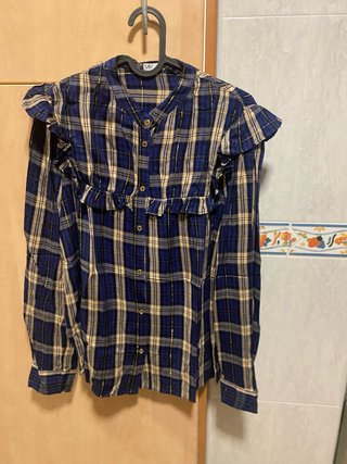 Camisa de cuadros Zara