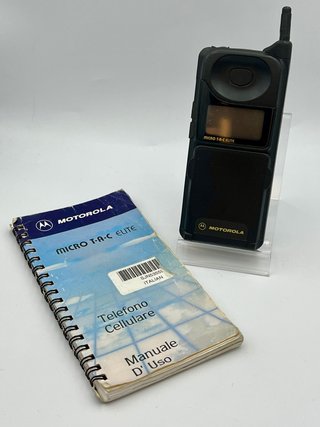 Motorola MicroTAC Elite (1994) Vintage con Manuale