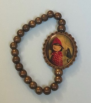 Pulsera Vintage Caperucita Roja