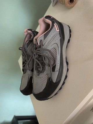 Zapatillas Borkin Gris y Rosa
