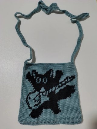 Bolsito Artesanal de Gato Roquero