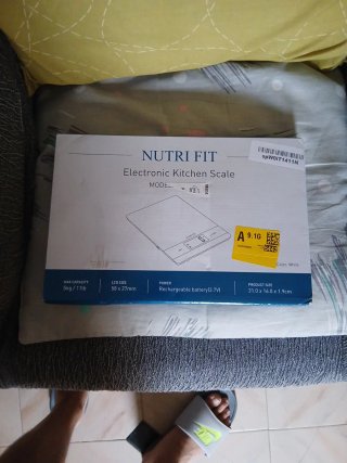 Báscula de Cocina Electrónica Nutri Fit