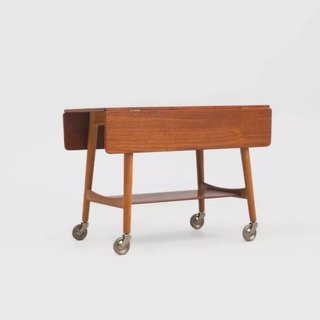 Tavolo ausiliario da bar vintage Danimarca mid-century