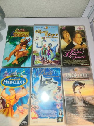 Lote Películas VHS