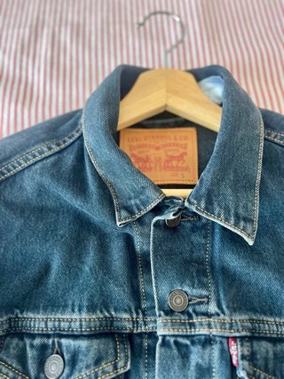 Chaqueta Tejana Levi's negra Talla S color negro